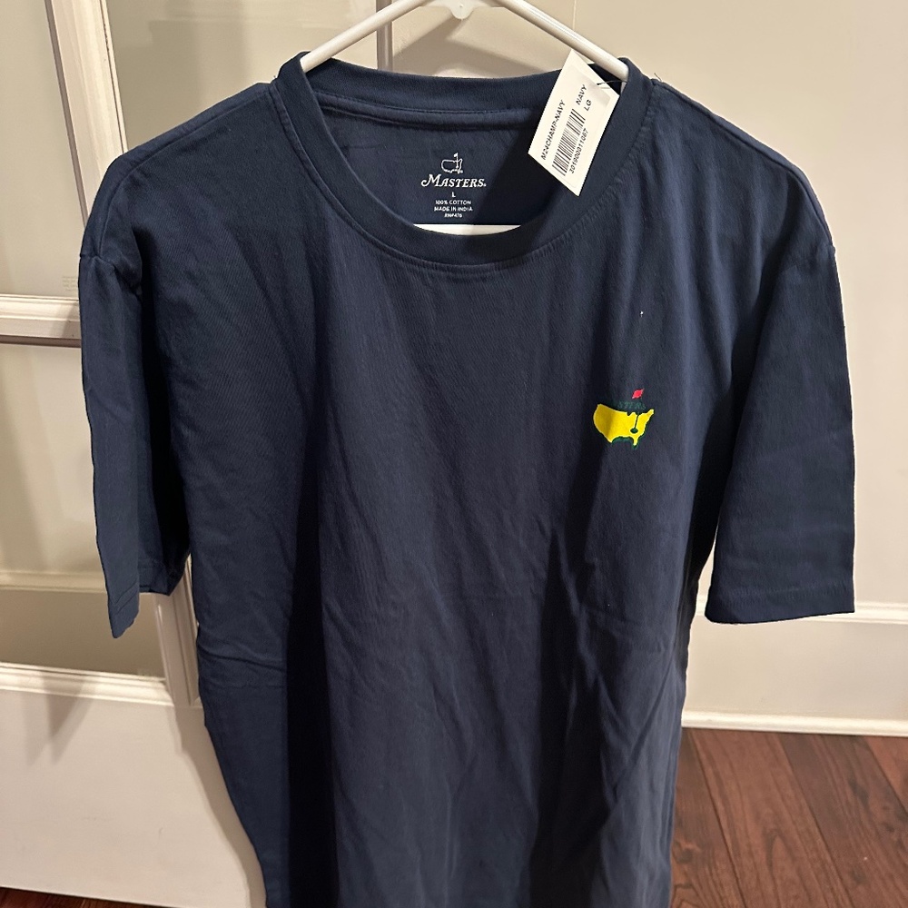 NWT Navy Official 2024 Masters TShirt Size L